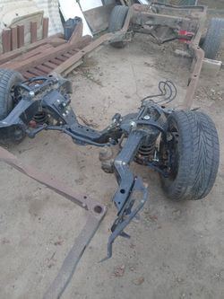 1970 Chevelle Frame With New Tubular Control Arms And LS Motor Mounts Fits Cutlass Gto Skylark