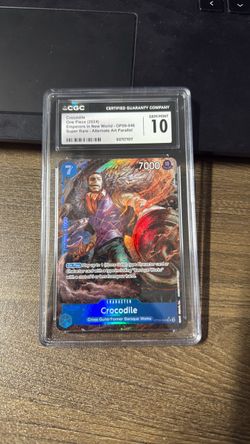 Crocodile OP09-046 CGC 10 One Piece Card