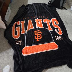 Sf Giants Throw Blanket