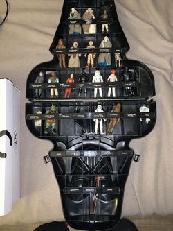OG 1980 Star Wars case & 20 figures W/guns