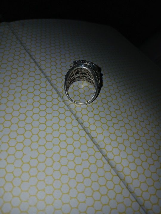 Silver Bridal Ring