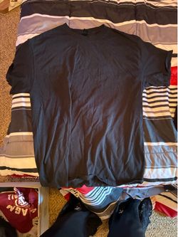 Plain black tee 2 pack