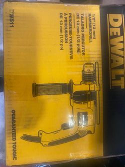 Dewalt electric hammer drill only asking $85 (financing available)