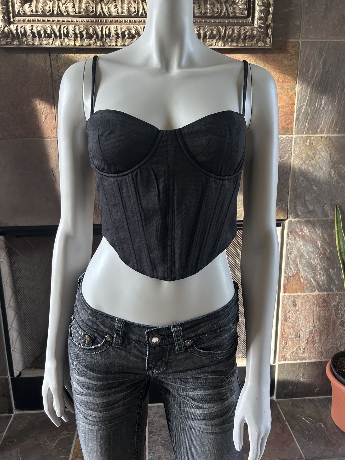 MESHKI Corset Top