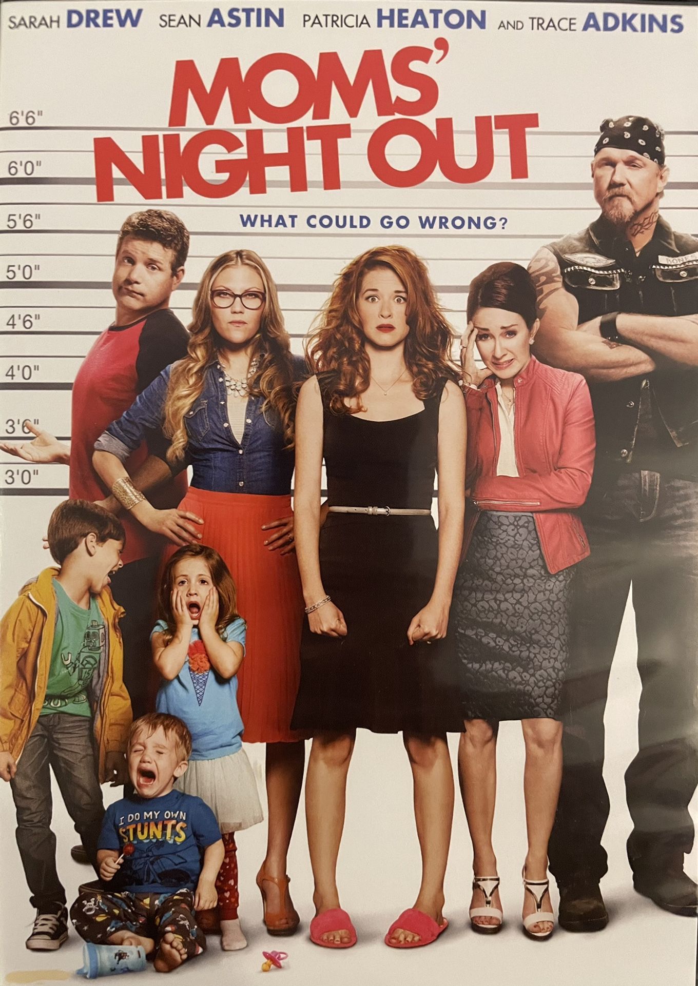 MOMS’ NIGHT OUT (DVD-2014) Sean Astin + Sarah Drew + Patricia Heaton!