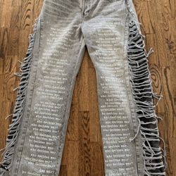 Who Decides War Denim Jeans Sz 36