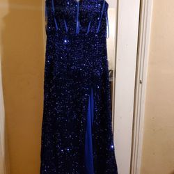 Royal Blue Formal Dress