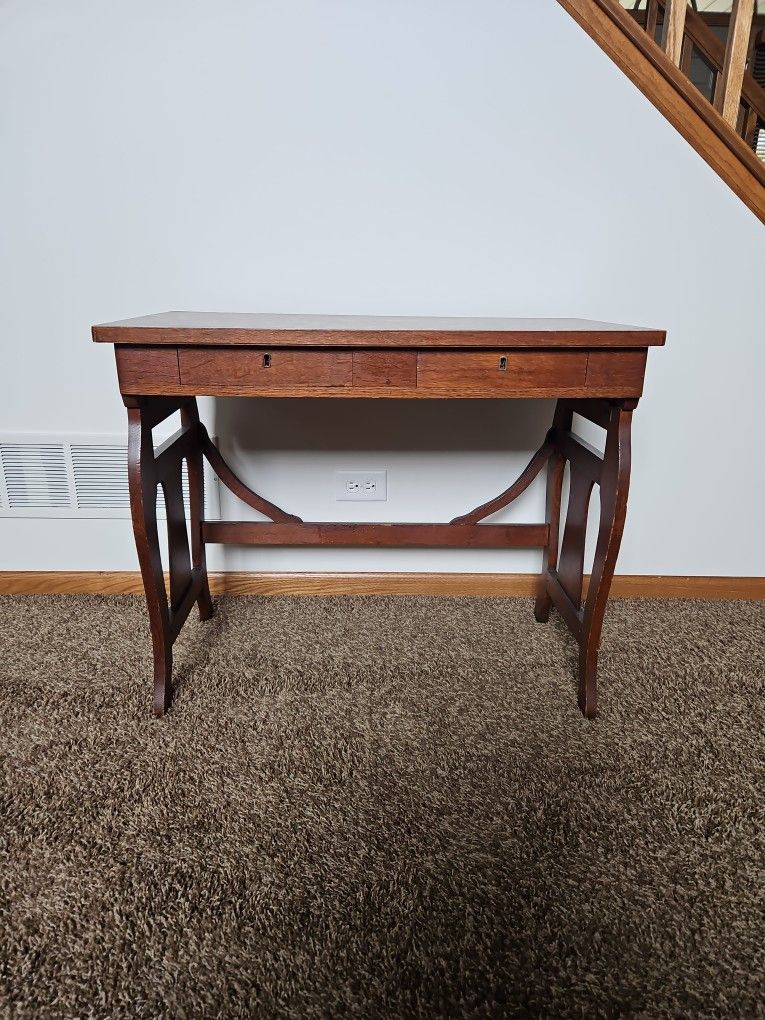 Antique School Desk
