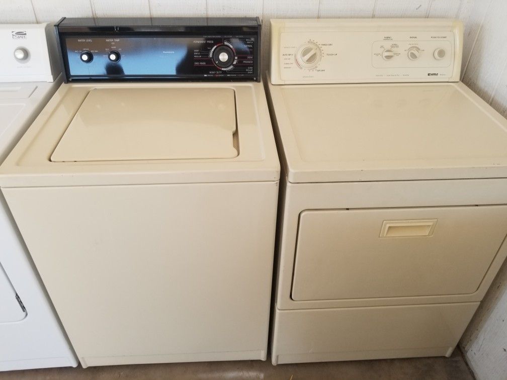 Kenmore washer And Dryer