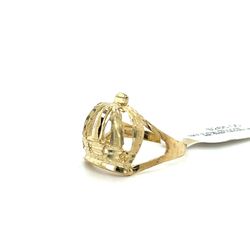 10kt Gold Open Crown Ring Size 8 3.42grams 153616 11