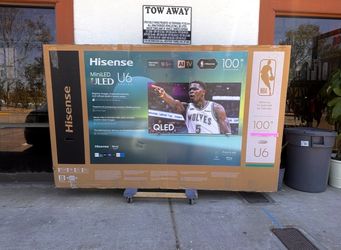 100 “ Hisense smart 4K MINI LED HDR 144Hz tv
