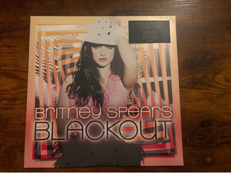Britney Spears Vinyl Record - BLACKOUT