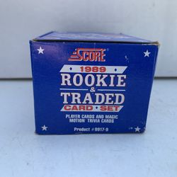 1989 Score Rookie & Traded Baseball Cards - Incomplete Set - 98 Cards