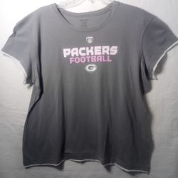 Women's Green Bay Packers T-shirt Size 2XL