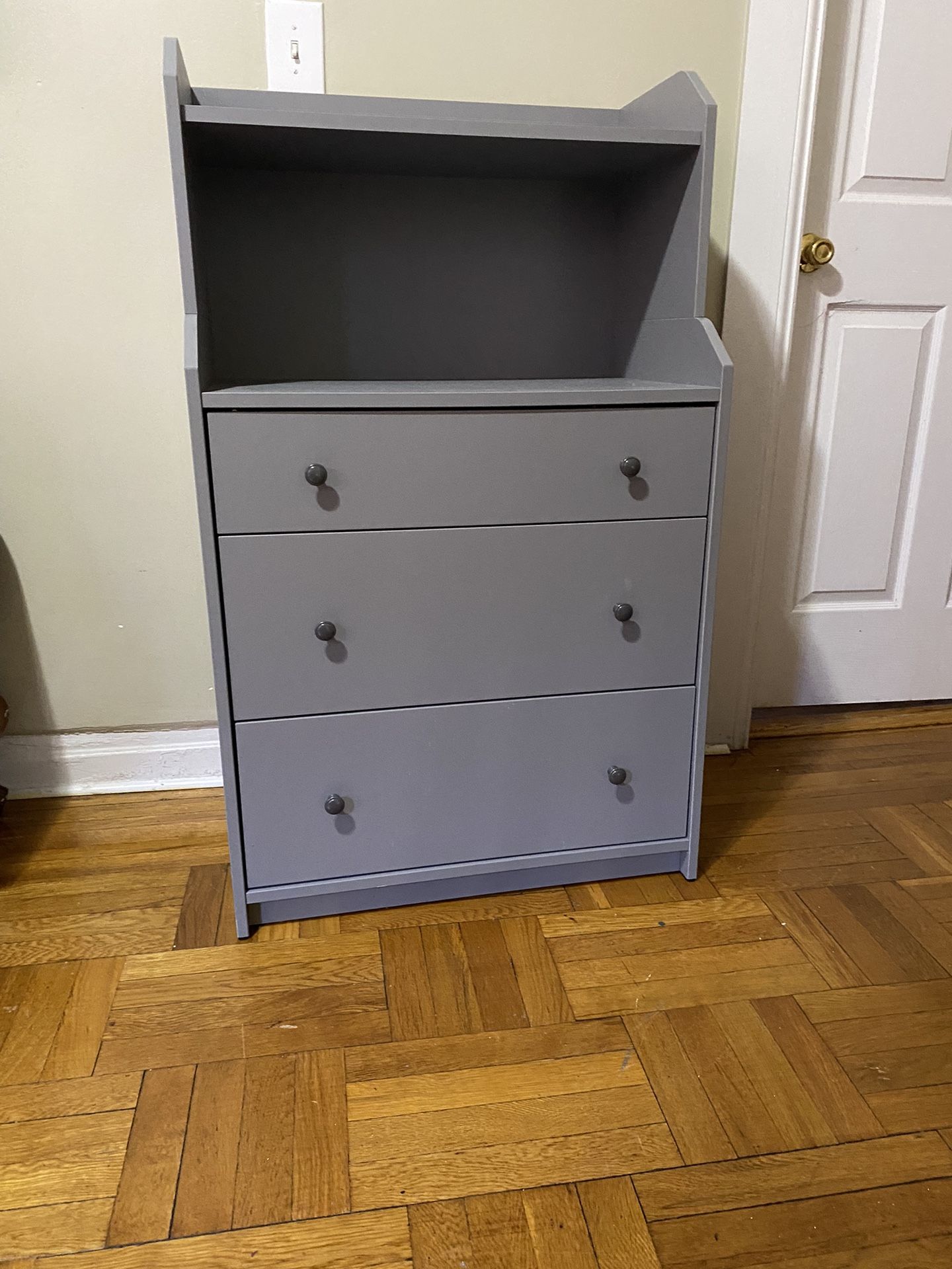 Hauga chest of 3 drawers with shelf deals