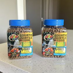 Aquatic Turtle Food x2 New Growth formula 