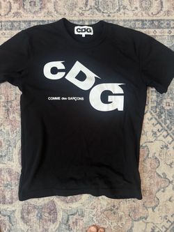 CDG black shirt size large fitted