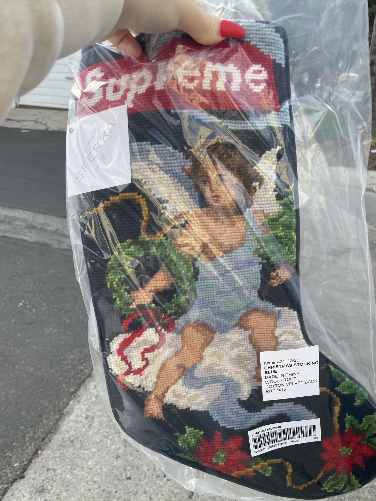 Supreme Christmas Stocking FW20