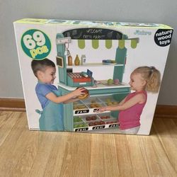 Fresh Market fruit stand. brand new