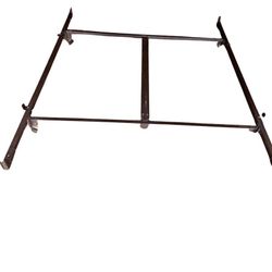 New Adjustable Metal Bed Frame With wheels (Twin-Queen)