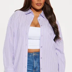 Women’s FashionNova plus button front shirt size 1X