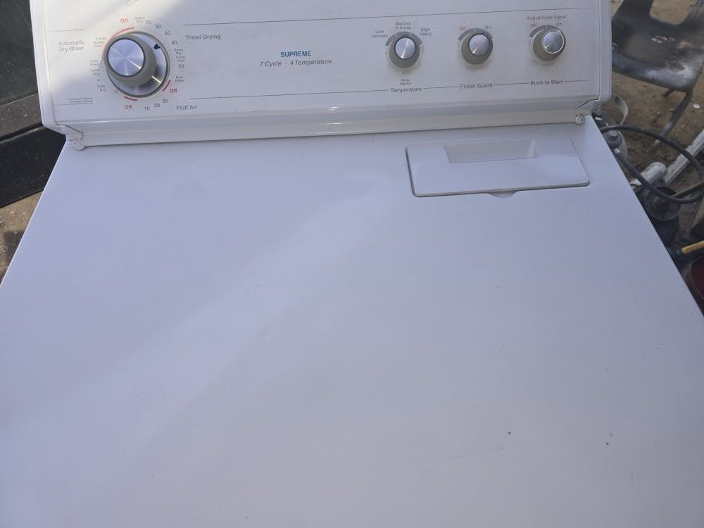 Whirlpool Gas Dryer Super Capacity And Heavy Duty Works Excellent