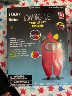 Among us inflatable costume