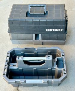 Craftsmen 24” plastic caddy and tool box