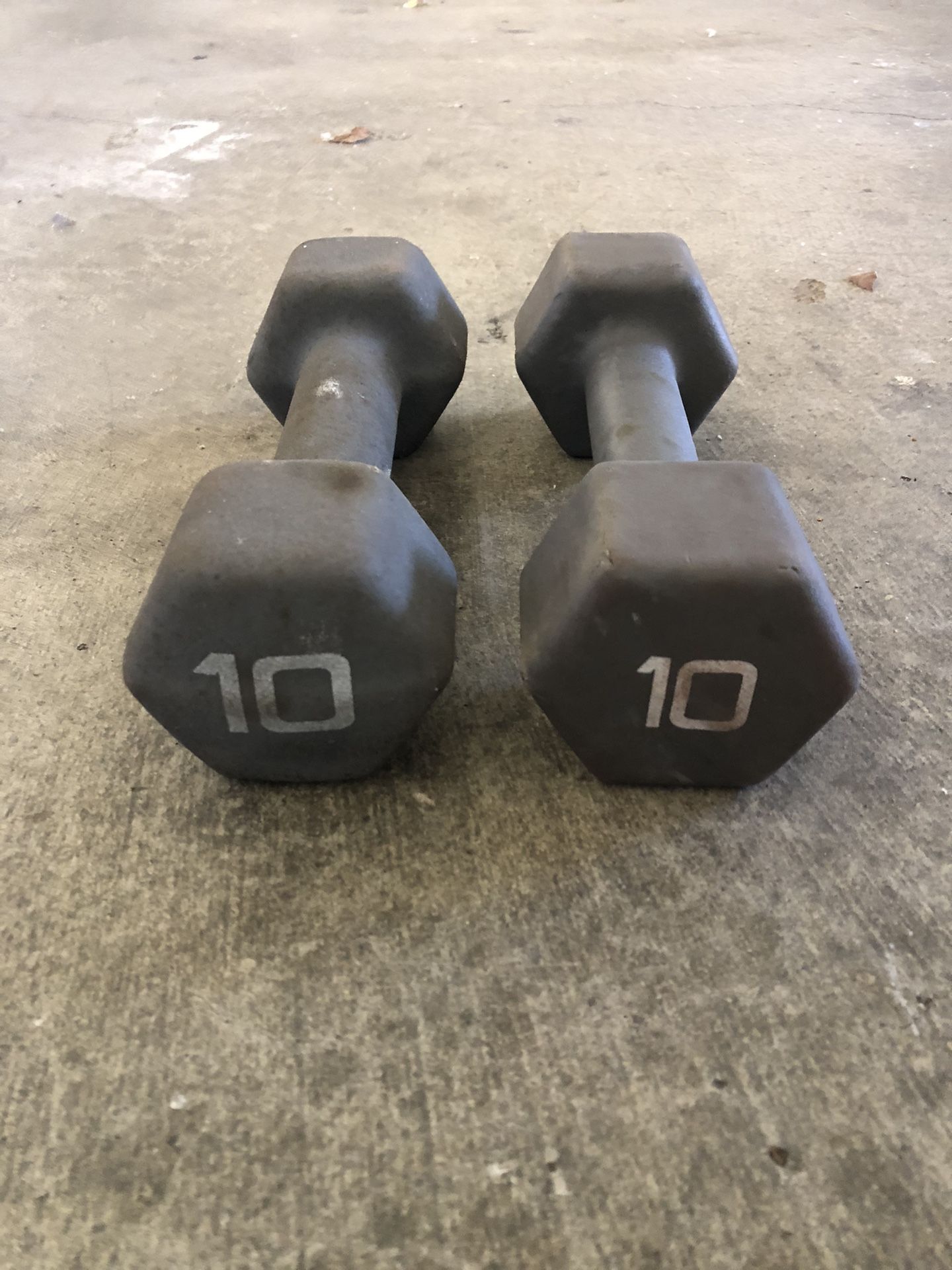 Pair of 10 Lbs Dumbbell Weights for Sale