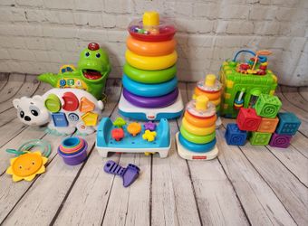 Big lot of baby toddler learning toys. for Sale in Puyallup WA