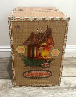 D23 Disney Enchanted Tiki Room Jose Figurine Light Up Animatronic Singing Bird