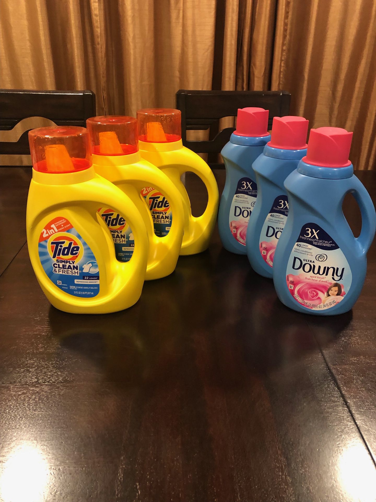 Tide Simply & Downy Laundry Bundle $15 For 6 Products