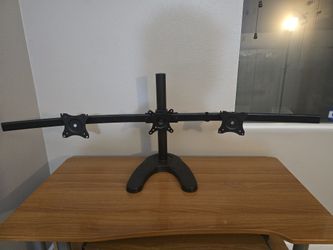 Triple Monitor Desk Stand