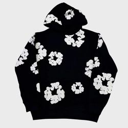 Black denim tears hoodie