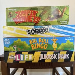 Bundle- 4 New Children’s Board Games 