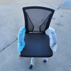 Office Chair, Ergonomic Mesh, Swivel Lumbar Support