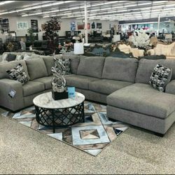 Ballinasloe Platinum LAF Sectional ⭐ Couch 1239
