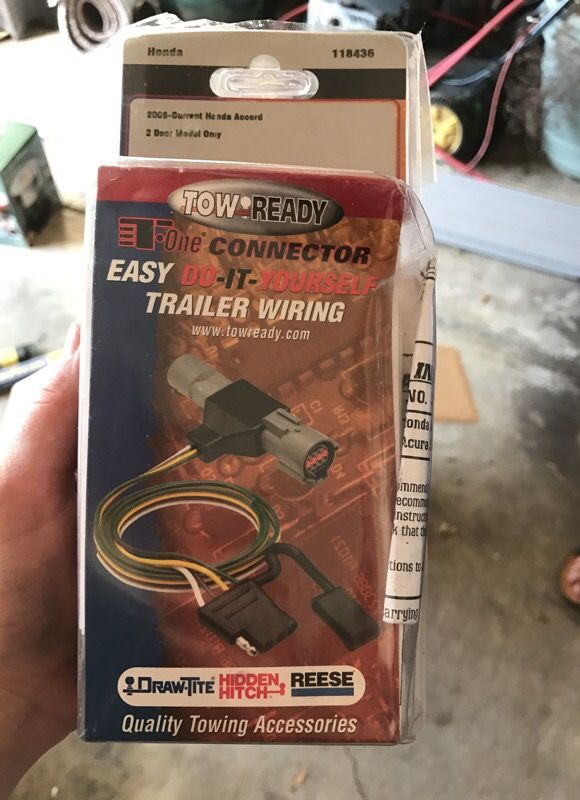 Trailer wiring kit for 2006-current Honda accords