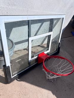 Goal scorer basketball backboard HEAVY!
