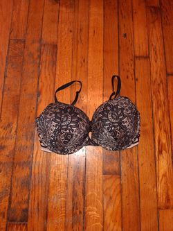 Black Lace Push-Up Bra