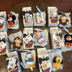 Pop Mart Disney Mickey Family Together Series Plush Keychain.