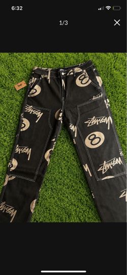 Stussy Jeans 8ball Design