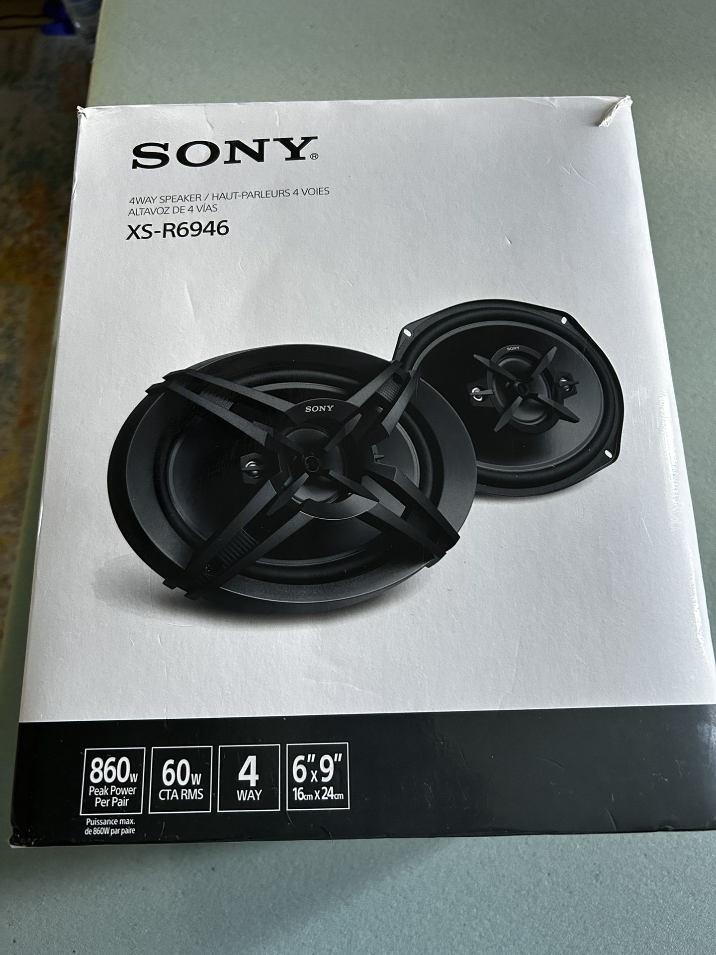 Sony 4-Way Car Speakers