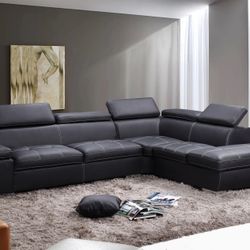 Leather Sectional