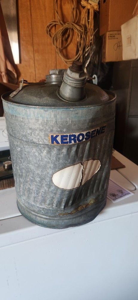 VINTAGE  5 GALLON CAN 