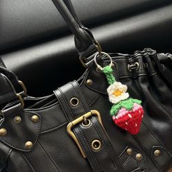 Strawberry keychain