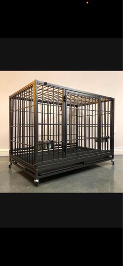 Dog pet cage kennel size 48 xl with grid and tray new in box 📦