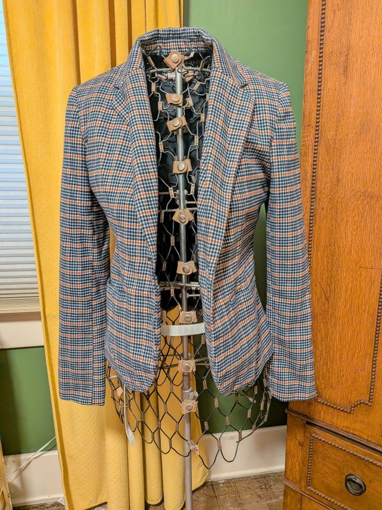 Merona Plaid Blazer