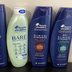 Head and shoulders shampoos $25