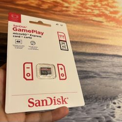 512gb Express Micro Sd Brand New Sealed For Nintendo switch 2 Drones Or High End Devices 